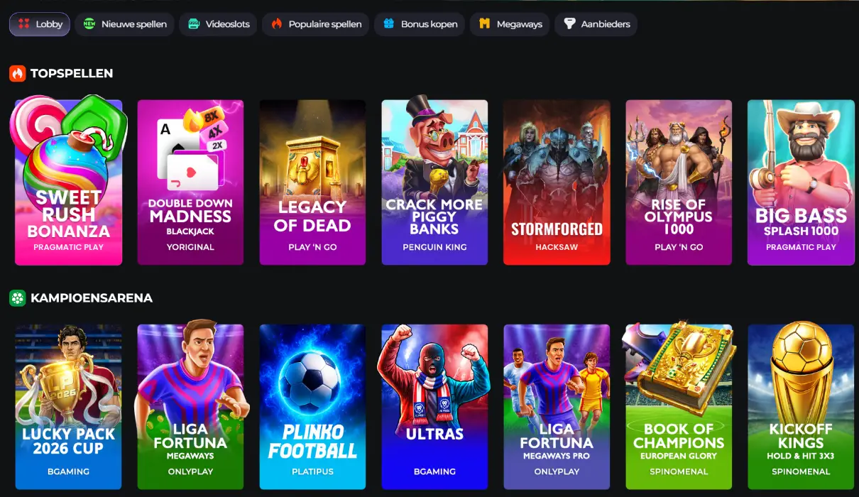 Wildies Casino Hoofdpagina